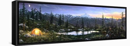 Camping Out-Jeff Tift-Framed Stretched Canvas