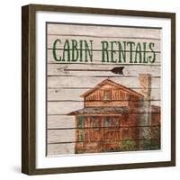 Camping Rentals II-Linda Baliko-Framed Art Print