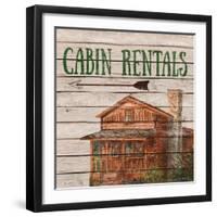 Camping Rentals II-Linda Baliko-Framed Art Print