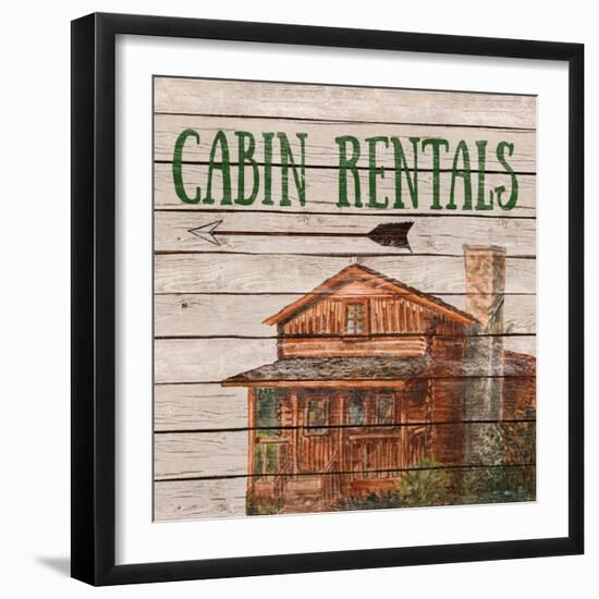 Camping Rentals II-Linda Baliko-Framed Art Print