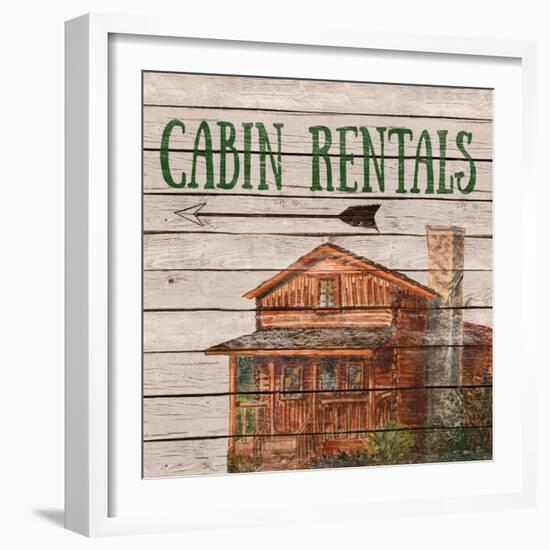 Camping Rentals II-Linda Baliko-Framed Art Print