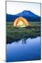 Camping Tent, South Sister, Sparks Lake, Three Sisters Wilderness, Eastern Oregon-Stuart Westmorland-Mounted Photographic Print