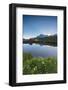 Camping tents in the green meadows surrounded by flowers and alpine lake, Mont De La Saxe, Courmaye-Roberto Moiola-Framed Photographic Print