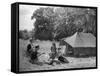 Camping/Tylers Causeway-null-Framed Stretched Canvas