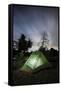 Camping under the Clouds and Stars in Cleveland National Forest, California-null-Framed Stretched Canvas