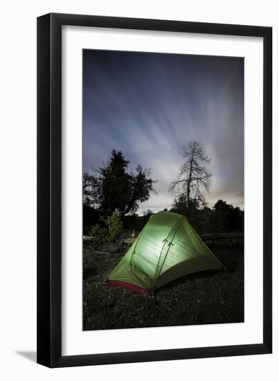 Camping under the Clouds and Stars in Cleveland National Forest, California-null-Framed Photographic Print