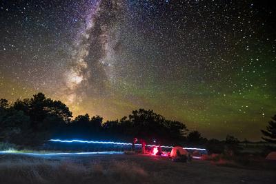 Camping Under The Milky Way As Seen At The Torrance Barrens Dark Sky Reserve Two Hours Drive From Photographic Print Paul Porter Allposters Com