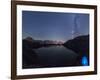 Camping under the Stars at Lac Des Cheserys-Roberto Moiola-Framed Photographic Print