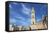 Camplonile and Cattedrale Di Santa Maria Assunta in the Baroque City of Lecce-Martin-Framed Stretched Canvas