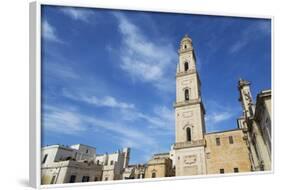 Camplonile and Cattedrale Di Santa Maria Assunta in the Baroque City of Lecce-Martin-Framed Photographic Print