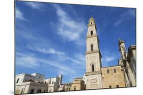 Camplonile and Cattedrale Di Santa Maria Assunta in the Baroque City of Lecce-Martin-Mounted Photographic Print