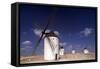 Campo De Criptana, Windmills - New Castile, Spain-Markus Bassler-Framed Stretched Canvas