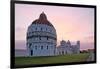 Campo dei Miracoli with Baptistry, Santa Maria Assunta Cathedral and Leaning Tower, UNESCO World He-Hans-Peter Merten-Framed Photographic Print