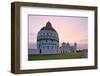 Campo dei Miracoli with Baptistry, Santa Maria Assunta Cathedral and Leaning Tower, UNESCO World He-Hans-Peter Merten-Framed Photographic Print