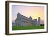 Campo dei Miracoli with Santa Maria Assunta Cathedral and Leaning Tower, UNESCO World Heritage Site-Hans-Peter Merten-Framed Photographic Print
