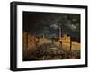 Campo (Main Square), Siena, Italy, 2 April 1739-Giuseppe Zocchi-Framed Giclee Print