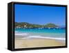 Campo Moro, Beach, Corsica, France-Fraser Hall-Framed Stretched Canvas