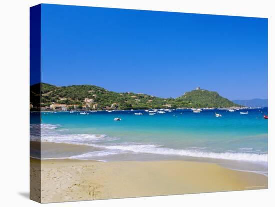 Campo Moro, Beach, Corsica, France-Fraser Hall-Stretched Canvas