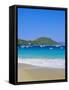 Campo Moro, Beach, Corsica, France-Fraser Hall-Framed Stretched Canvas