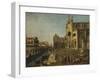 Campo Santi Giovanni E Paolo in Venice-Michele Marieschi-Framed Giclee Print