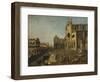 Campo Santi Giovanni E Paolo in Venice-Michele Marieschi-Framed Giclee Print