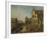 Campo Santi Giovanni E Paolo in Venice-Michele Marieschi-Framed Giclee Print