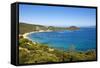 Campomoro Bay on Corsica-Massimo Borchi-Framed Stretched Canvas