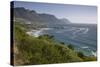 Camps Bay and Twelve Apostles Mountains-null-Stretched Canvas