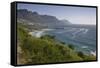 Camps Bay and Twelve Apostles Mountains-null-Framed Stretched Canvas