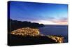 Camps Bay and Twelve Apostles, Table Mountain Nat'l Park, Cape Town, Western Cape, South Africa-Christian Kober-Stretched Canvas