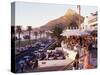 Camps Bay with Lions Head Mountain in Background, Cape Town, South Africa, Africa-Yadid Levy-Stretched Canvas