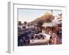 Camps Bay with Lions Head Mountain in Background, Cape Town, South Africa, Africa-Yadid Levy-Framed Photographic Print