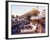 Camps Bay with Lions Head Mountain in Background, Cape Town, South Africa, Africa-Yadid Levy-Framed Photographic Print