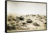 Campsite of First Regiment of African Hunters in Tamarisco Area, Eritrea-null-Framed Stretched Canvas