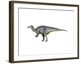 Camptosaurus Dinosaur-null-Framed Art Print