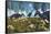 Camptosaurus Nesting Ground Set During the Jurassic Period-null-Framed Stretched Canvas