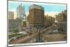 Campus Martius, Detroit, Michigan-null-Mounted Art Print