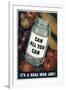 Can All You Can. It's a Real War Job!, WWII Poster-null-Framed Giclee Print