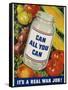 Can All You Can Poster-null-Framed Stretched Canvas