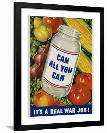 Can All You Can Poster-null-Framed Premium Photographic Print