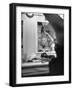 Can Can Dancer, Bee, Dreams of Marrying a Rich Man with a Yacht, Performs Nightly at the Latin Club-Allan Grant-Framed Photographic Print