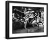 Can Can Dancers Kicking One Leg over their Head While Dancgin around on the Other-null-Framed Photographic Print