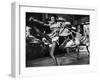 Can Can Dancers Kicking One Leg over their Head While Dancgin around on the Other-null-Framed Photographic Print