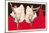 Can-Can Girls at Moulin Rouge-null-Mounted Art Print