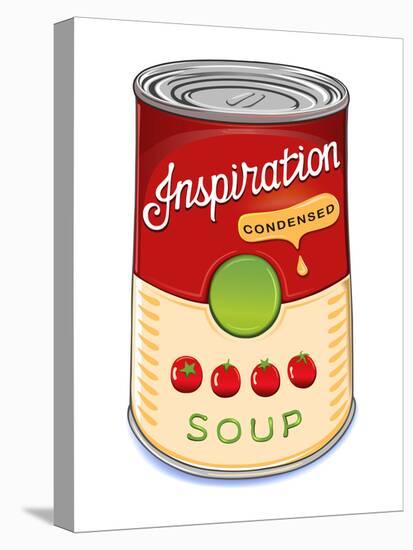 Can of Condensed Tomato Soup Inspiration-AnnaRassadnikova-Stretched Canvas