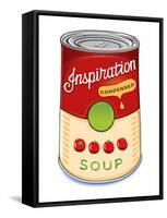 Can of Condensed Tomato Soup Inspiration-AnnaRassadnikova-Framed Stretched Canvas