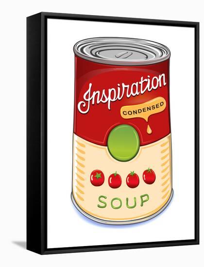 Can of Condensed Tomato Soup Inspiration-AnnaRassadnikova-Framed Stretched Canvas