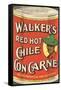 Can of Walker's Chile con Carne-null-Framed Stretched Canvas