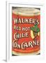 Can of Walker's Chile con Carne-null-Framed Art Print