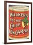 Can of Walker's Chile con Carne-null-Framed Art Print